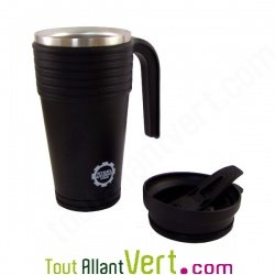 Gobelet isotherme 0,5 litre Noir STEELWORKS by SIGG