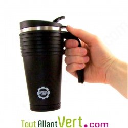 Gobelet isotherme 0,5 litre Noir STEELWORKS by SIGG