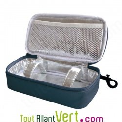 Boite � sandwich baguette isotherme rectangulaire 21x11cm