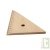 Equerre en bois naturel PEFC 16 cm, 60�