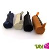 Trousse ronde en chanvre biologique, 21x7 cm