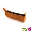 Trousse ronde en chanvre biologique, 21x7 cm