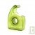 D�vidoir en plastique recycl� Eco-logo pour ruban adh�sif