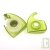 D�vidoir en plastique recycl� Eco-logo pour ruban adh�sif