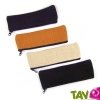Trousse plate en chanvre biologique, 21x6,5 cm