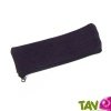 Trousse plate en chanvre biologique, 21x6,5 cm