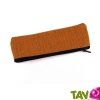 Trousse plate en chanvre biologique, 21x6,5 cm