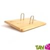 Socle en bois PEFC pour bloc �ph�m�ride