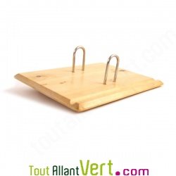 Socle en bois PEFC pour bloc �ph�m�ride