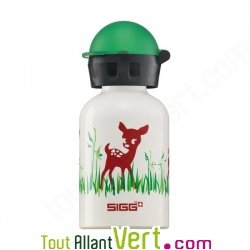 Gourde enfant Biche SIGG �cologique r�utilisable sans BPA 0.3 litre