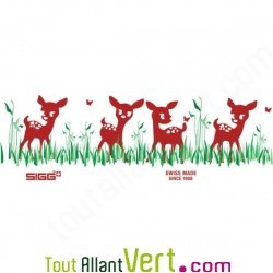 Gourde enfant Biche SIGG �cologique r�utilisable sans BPA 0.3 litre