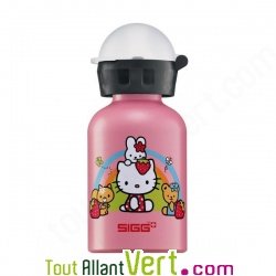 Gourde enfant Hello Kitty SIGG �cologique r�utilisable sans BPA 0.3 litre