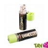 Piles AA rechargeable par USB, USBCell