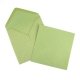 Enveloppes recycl�es 12.5x12.5 cm Couleur de Provence, 100g, lot de 50
