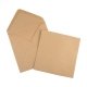 Enveloppes recycl�es 12.5x12.5 cm Couleur de Provence, 100g, lot de 50
