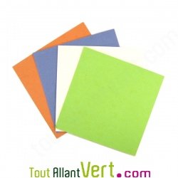 Cartes recycl�es 12x12 cm, Couleur de Provence, 175g, lot de 100