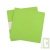 Cartes recycl�es 12x12 cm, vert, Couleur de Provence, 175g, lot de 100