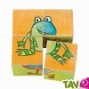 Puzzle cube en bois 4 pi�ces Pepito, Selecta