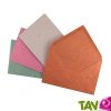 Enveloppes recycl�es 9x14 cm Kraft, lot de 50