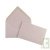 Enveloppes recycl�es 9x14 cm rustiques blanc, lot de 50