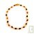 Collier b�b� Ambre olive multicolore