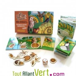 Jeux d\'observation Sur les traces des animaux - Apprendre � reconnaitre les empreintes animales