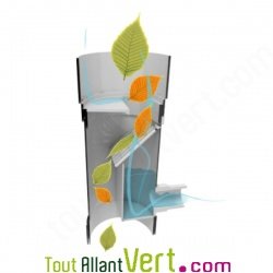 Collecteur d\'eau de pluie pour descente de goutti�re