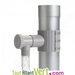 Collecteur d\'eau de pluie universel sans coupe de goutti�re