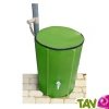 R�cup�rateur d'eau pliable 510l, kit complet Bac et collecteur vert