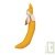 Doudou Banane en coton bio et �quitable Under the Nile