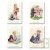 Cartes postales recycl�s 15x10cm Enfants R�tro Jeanne Lagarde, Lot de 16