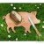 Planche � d�couper cochon en bois