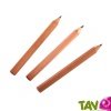 Mini-crayon HB en bois naturel FSC, 8,5 cm