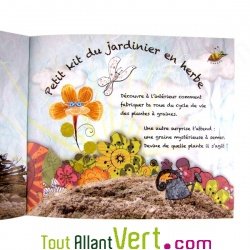Romarin jardine malin, livre et kit jardinier de Sophie Tovagliari et Marie Coisnon