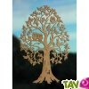 Suspension g�ante arbre en bois pour No�l