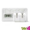 Horloge eau ou terre humide transparente d�corative, 4M2U