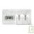 Horloge eau ou terre humide blanc transparent d�corative, 4M2U