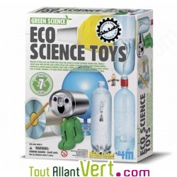 Kit jouets scientifiques, Recycler c\'est s\'amuser, Green Science 4M