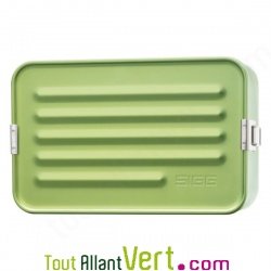 Boite casse-cro�te aluminium SIGG Maxi 22.8x14.5x7.7cm