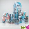 Jeu construction PlateforM, maisons 3D en carton recycl� , 3-en-1
