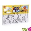 Animo Dulos, 13 animaux de la savane en carton recycl� � construire