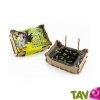 Cagette enfant culture Basilic bio + terreau