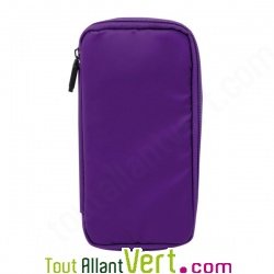 Lunch box isotherme micro-onde mauve 21x12cm