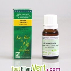 Huile essentielle Lits�e citronn�e (Litsea citrata) bio 10 ml