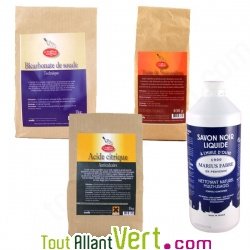 Kit l\'indispensable du nettoyage 100% �colo !