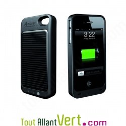 Chargeur solaire pour iPhone 4 certifi� Apple