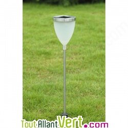Balise solaire multicouleur � planter pour jardin, lot de 3