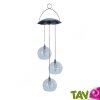Suspension solaire lampes multicouleur pour jardin