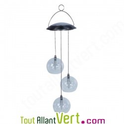 Suspension solaire lampes multicouleur pour jardin