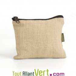 Porte monnaie en chanvre biologique